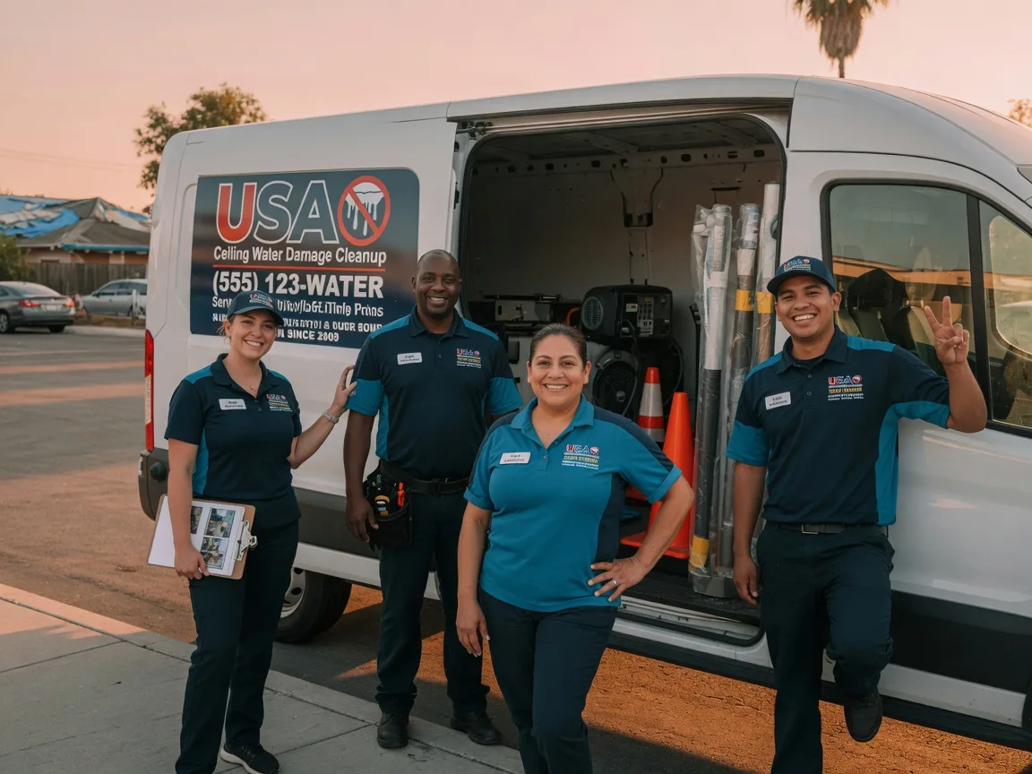 Ceiling Water Damage Restoration company in Modena, PA
