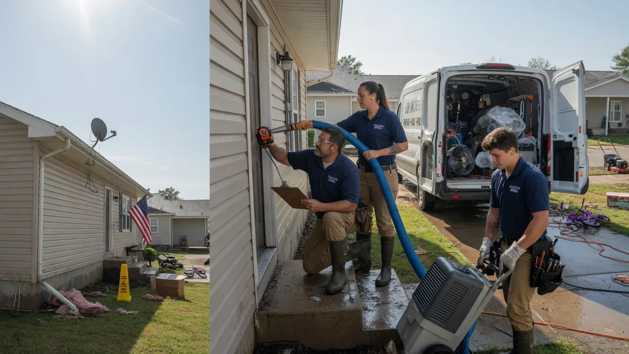 Ceiling Water Damage Restoration in Modena, PA near me